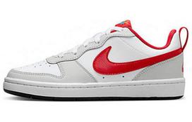 Nike Court Borough Low Recraft 'Photon Dust University Red' Gs FZ5525-161 35.5