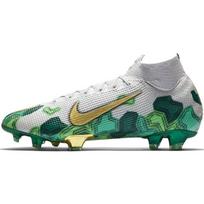 Nike Mercurial Superfly 7 Elite SE FG 'Pilka, Elektros žalia, Auksinė' Vyriški CT1099-093 EU 43