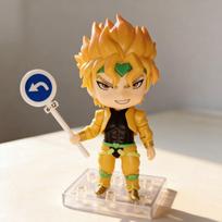 JoJo's Bizarre Adventure Dio Brando 10cm Q Version Action Figure Collectible Model Toy for Anime Fans orange