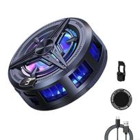 Long Lasting Mobile Phone Cooler With Blue Light LED Light Cooling Fan  Phone Accessories juoda