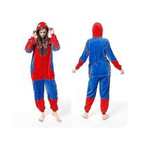 Žmogus-voras Vienas gabalas Unisex Suaugusiems Cosplay Kostiumas Gyvūno Pižama Kigurumi Kombinezonas Pižama L blue