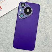 For Huawei Pura 70 Pro 70Pro Battery Back Cover Rear Glass Case Housing Cover Replacement For P70pro HBN-LX9 HBN-L00 Back Cover violetinė