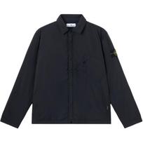 Stone Island Solid Color Shirt Style Long Sleeve Cotton Jacket Men jackets K2S151200007S0182-V0029 S