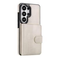 Detachable Magnetic Wallet Case for Samsung Galaxy S26 Ultra S26 Plus S26 Flip Cover Card Holder Credit Slots Kickstand Case For Galaxy S26 Plus ruda