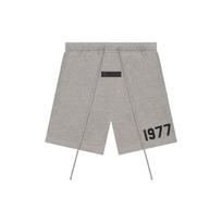 Fear of God Essentials SS22 Shorts 1977 'Dark Oatmeal' Men's FOG-SS22-235 XXS gray