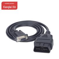 OBD2 to DB9 RS232 Diagnostic Cable black