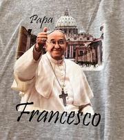 Pope Francis MEMORY papa gray T-shirt Unisex tee All sizes 2F309 L