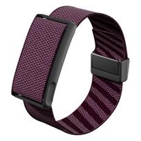 Elastic Fitness Tracker Strap Adjustable Replacement Wristband Sport Band for Amazfit Helio Strap tamsiai raudona spalva