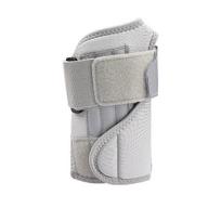Soft Breathable Adjustable Wrist Brace with Aluminum Splint gray