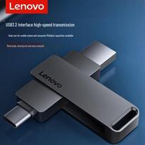 Lenovo Metal Dual-Interface USB 3.2 Type-C Flash Drive gray