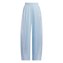 Adidas SS25 Bananų megztos kelnės-džogeriai Paprastos laisvos dryžuotos universalios laisvalaikio kelnės Moteriškos kelnės Mėlynos KE5893 L white