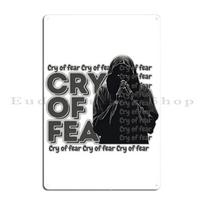 Cry of Fear Metalinė plokštelė Plakatas Klubas Spaudinys Baro Sienos Dekoracija Kino skardinis ženklas Plakatas 20x30cm（7.8x11.8inch） black