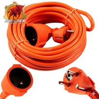 Sodo prailgintuvas 10m 3x2,5mm² storas kabelis bulltek oranžinis