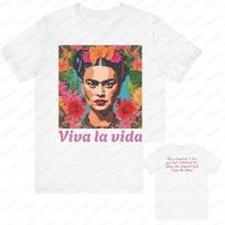 Viva La Vida Frida Kahlo Tee Empower Women Inspired in Frida Khalo Shirt Harajuku Oversized T S XXXL