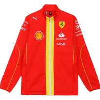 Puma Ferrari Replica Team Letter Logo Waterproof Breathable Running Long Sleeve Jacket Men jackets Crimson 763866-01 XS