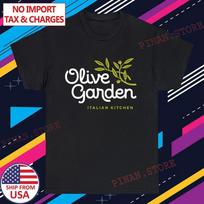 Olive Garden Restaurant Men's Black Size S-5XL 4XL white