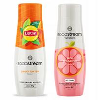 2x Lipton Ice Tea Peach Sodastream Syrup Sugar Free