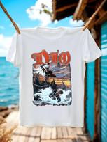 DIO Holy Diver Graphic Tshirt S gray