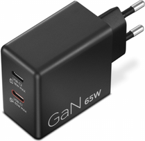 Lenovo Dual USB-C 65W GaN Charger | USB-C | 65 W | Charger G0A6065BEU | 195892129134