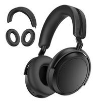 Silikoninis ausinių dėklas Minkštos ausinės Galvos juostos mova Ausinių apvalkalas Sennheiser MOMENTUM 4 ausinėms juoda