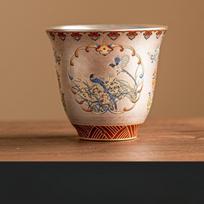 Cloisonn é Silver Enamel 999 Gilded Silver Drinking Tea Cup Home Kung Fu Tea Set Master Cup Personal Cup Tea Tasting Cup 40ml