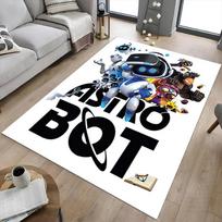1pc Astro Bot Adventure Carpet for Playroom Bedroom Living Room Sofa Home Decor,kids Game Area Rug Non-slip Floor Mat Y7237 40cm x 60cm