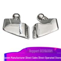 BMW G30-G38 Rear Exhaust Tip Upgrade: MP Square Stainless Steel Muffler Cover Exhaust Tailpipe white