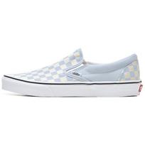 Vans Slip on Classics Žemi Kateboardo Batai Unisex Šviesiai Mėlyni Balti VN0A33TB42Y 37 white