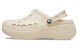 Crocs Baya Platform Lined Clog 'Beige' Women's 36-37 beige