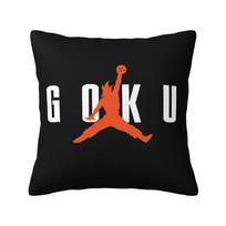 Individualus Dragon Ball Goku pagalvės užvalkalas 45x45cm Anime Manga kėdės pagalvėlės užvalkalas kvadratinis pagalvės užvalkalas 30cmx30cm