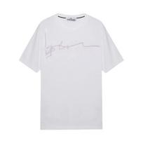 Stone Island Ss22 Solid Color Casual Crew Neck Short Sleeve T-Shirt Men Tops White 76152NS80-V0001 S