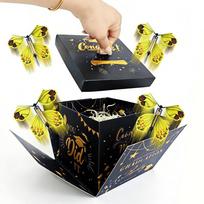 DIY Surprise Flying Butterfly Box Jumping Surprise Gift Box  Gift juoda