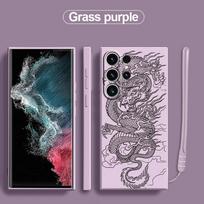 Case for Samsung Galaxy S25 S20 FE S21 Plus S23 S22 S24 Ultra Note 20 10 Ultra S25Edge Phone Cover Cool Dragon Galaxy S20