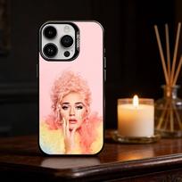 Singer K-Katy Perry  Phone Case For iPhone 17,16,15,14,13,12,11,Pro Max,Plus Candy Silver Cover iPhone12