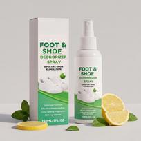 Foot and Shoe Deodorizer Spray 150ml Effective Odor Elimination Long Lasting Freshness Mild Ingredients Suitable for Daily Use One Size balta