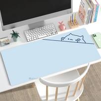 Mouse Pad Cat Gaming Accessories Keyboard Desk Gaming Mats Gamer Desk Pad Desktops Office Mouse Mat Rug Carpet for Mouse 300X600X2MM