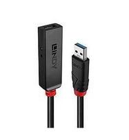 Lindy 43403 USB prailginimo kabelis 10m, 5Gbps, USB A vyras / USB C moteris, maitinimo adapteris įtrauktas