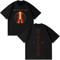 The Weeknd After Hours Til Dawn 2026 Turo Spausdintas Vintažinis Marškinėliai Vyrams Moterims T-shirt Medvilninis Atsitiktinis L black