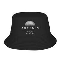 Artemis  Launch Mission to The Moon and Beyond Bucket Hat  Outdoor For Unisex Casual Fishing Sunscreen Hat Foldable Graphic Cap One Size