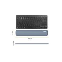 Fellowes Breyta kompaktiškas klaviatūros (TKL) riešo atrama 100142572, 60mm, 320mm, 17.5mm, antibakterinis, silikonas, jūrinis