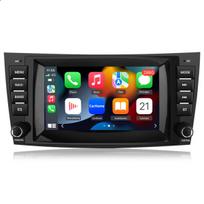 8" Android multimedija Junsun Benz CLS E-Class W211 W219 Wi-Fi Carplay Bluetooth Rds