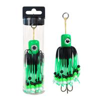 100g Weight Cronk Tairubber Lure Rubber Material Rubber Skirts  Catfish Fishing 100g-A