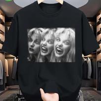 Novelty Laura Palmer Movie T Shirt Women Unisex Cotton Tee Summer Spring Oversize ONeck Streetwear Vintage Top Classic Comfortable S gray