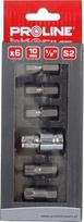 Proline antgalių rinkinys 5119759, 30mm, 1/2'', 8vnt, M5-M12, RIBE