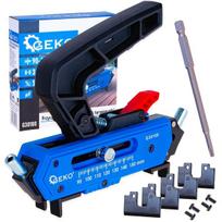 Geko terasų jig įrankis G30180, minimalus lentos plotis 90 mm, maksimalus lentos plotis 150 mm, gręžimo vadovo kampas 50°