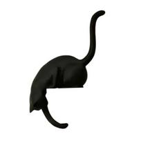 Cute Cat Key Holder 3D Printed Cat Figurine Kitty Paw Key Hanger for Wall Shelf Entryway Tabletop Decor