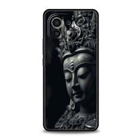 Buddha Stone Statue Phone Case For Xiaomi Mi 17 15T 15 14 14T 13T 12T Pro 12 13 Lite 5G 11T Poco X6 X7 X5 Pro Soft Cover For Xiaomi 11T(pro) black