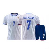 2024 France Football Jerseys White #7 M
