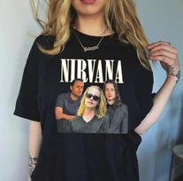 Culkin Nirvana T-Shirt The Culkin Brothers Nirvana Shirt M black