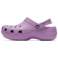 Crocs Classic Platform Batai EVA Batai Moteriški Šviesiai Violetiniai 206750-5PR 34-35 gray